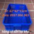 Sọt nhựa trưng bày hàng hóa, sọt nhựa rỗng dùng trang trại, sóng nhựa hở cao 15